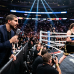 Ariel Helwani traces HBO boxing roots at Taylor-Serrano