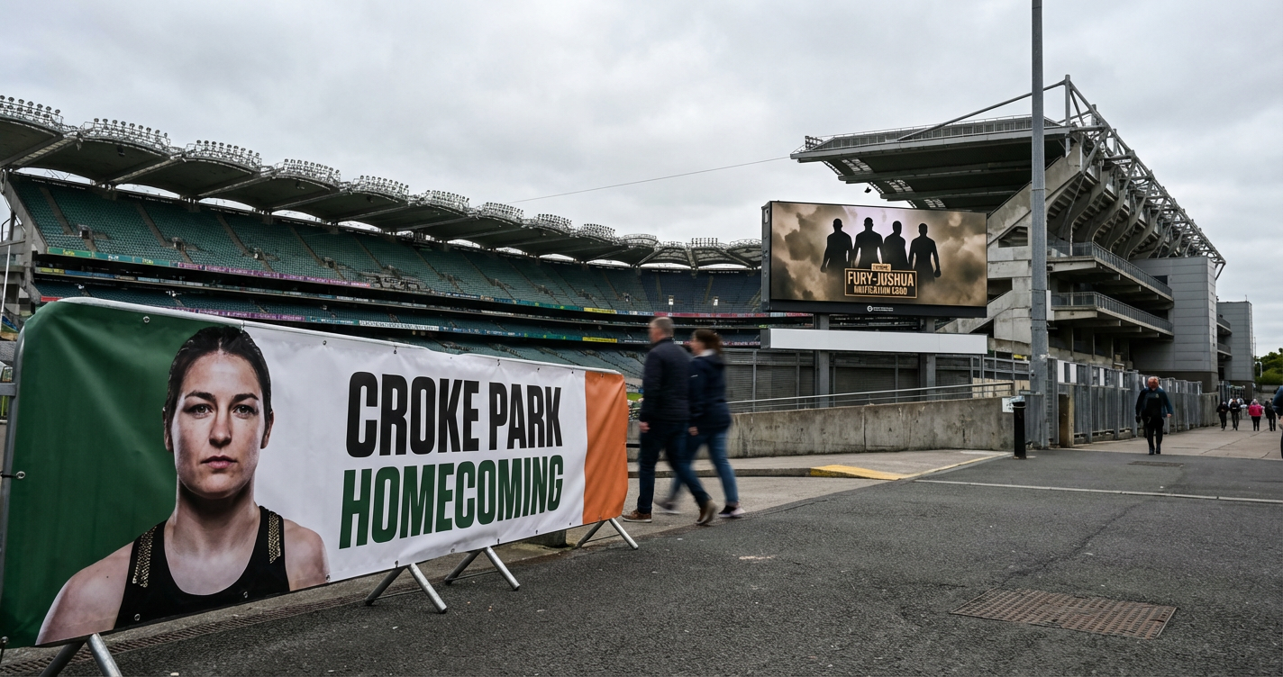 Katie Taylor Croke Park Home-Coming Possible on Fury-Joshua Card