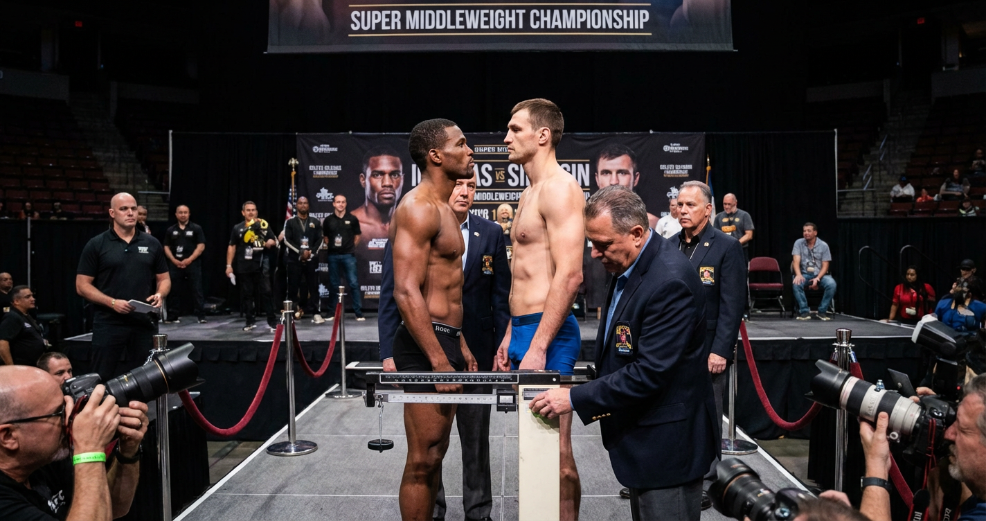 Osleys Iglesias and Pavel Silyagin Make Weight for Super Middleweight Clash