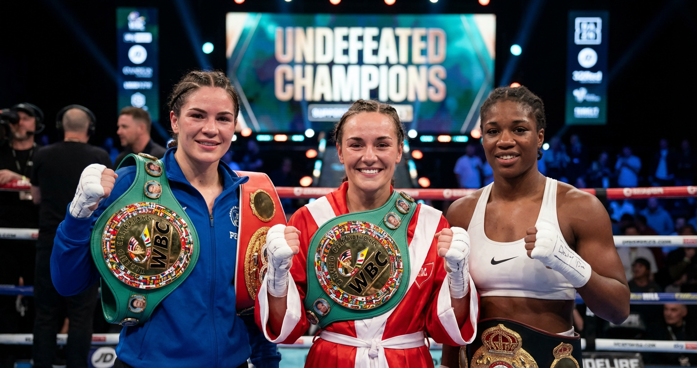 Scotney becomes undisputed as Dubois and Cameron win titles