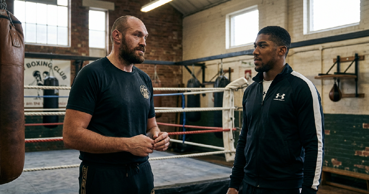 Fury Reflects on Difficult Early Sparring Sessions With Joshua