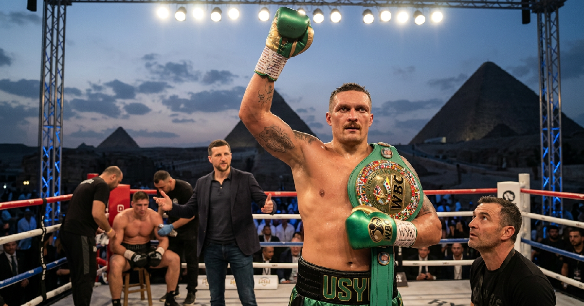 Carl Froch Weighs in on Oleksandr Usyk’s Performance Against Rico Verhoeven