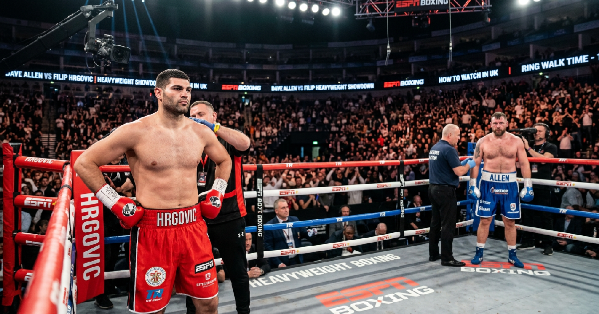 Dave Allen and Filip Hrgovic Set for Heavyweight Showdown on ESPN