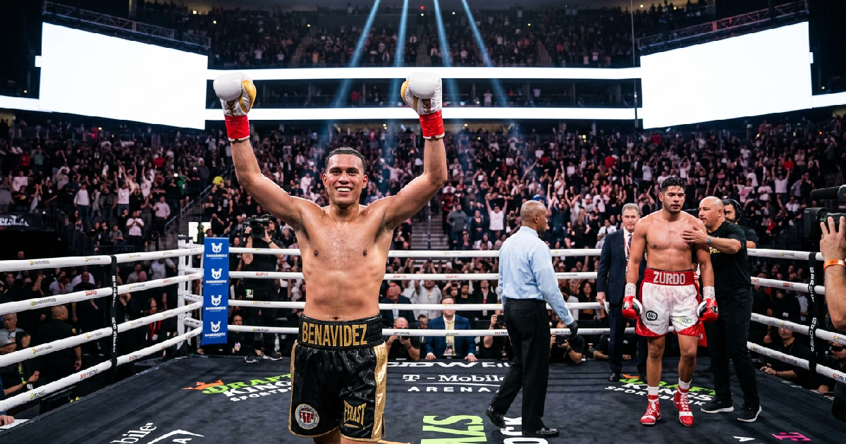 David Benavidez Overwhelms Gilberto Ramirez in High-Stakes Las Vegas Clash