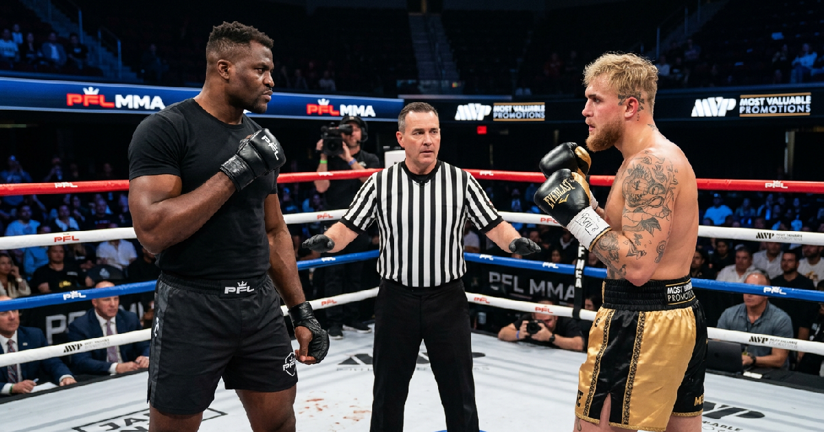 Francis Ngannou challenges Jake Paul to future boxing showdown