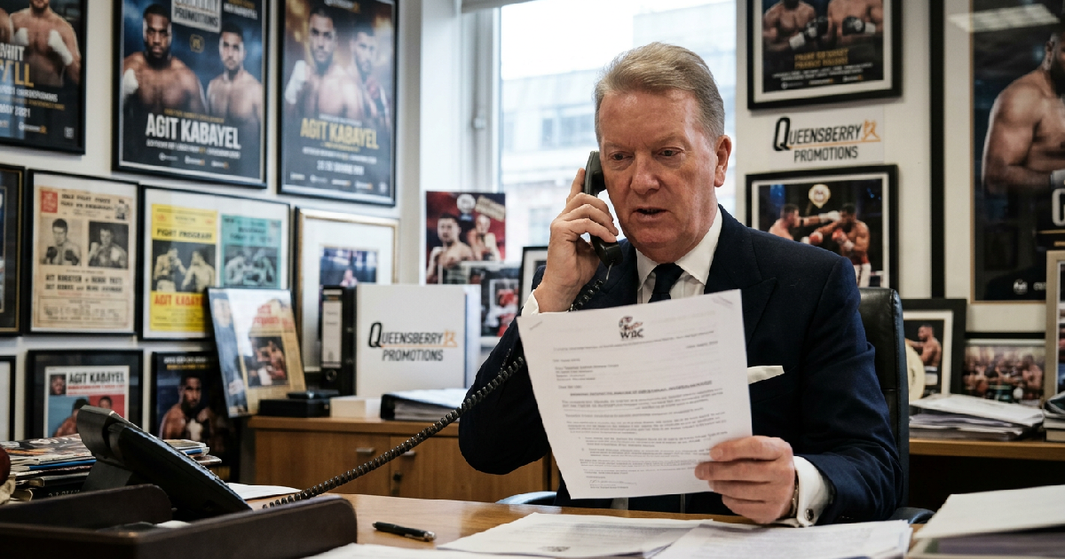 Frank Warren threatens legal action to secure Agit Kabayel title shot against Usyk