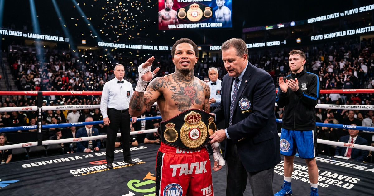 WBA Orders Gervonta Davis to Defend Lightweight Title Against Floyd Schofield