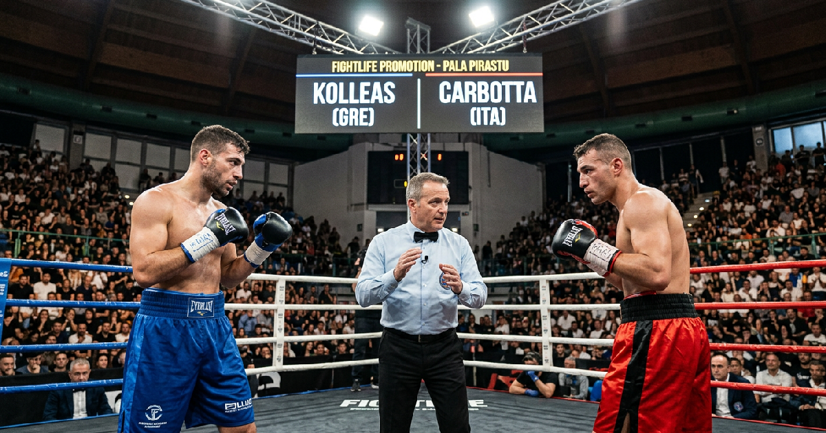 Marios Kollias Returns June 30 for Italian Bout Against Mirko Carbotta
