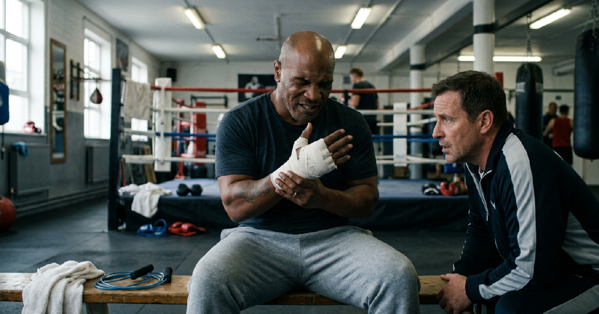 Mike Tyson Suffers Broken Hand in Training as Floyd Mayweather Fight is Delayed