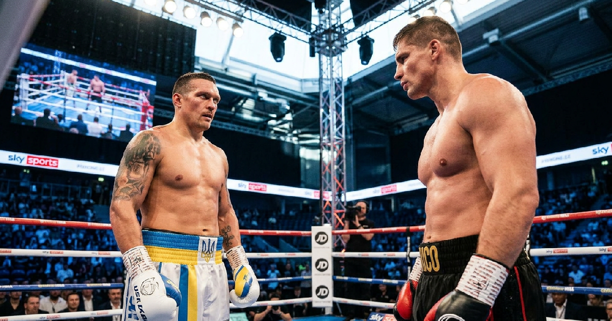 Oleksandr Usyk faces Rico Verhoeven as heavyweight upset looms