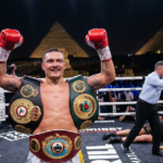 Oleksandr Usyk stops Rico Verhoeven in controversial 11th-round finish in Egypt