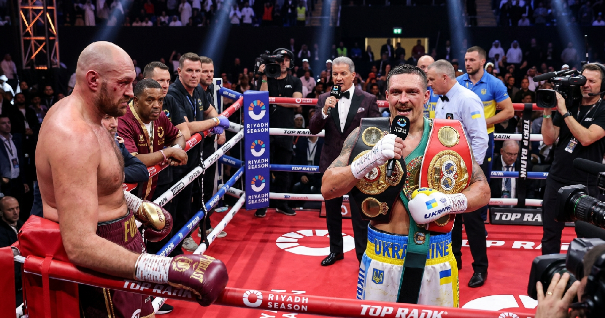 Oleksandr Usyk Retains Heavyweight Titles After Disputed Win Over Tyson Fury
