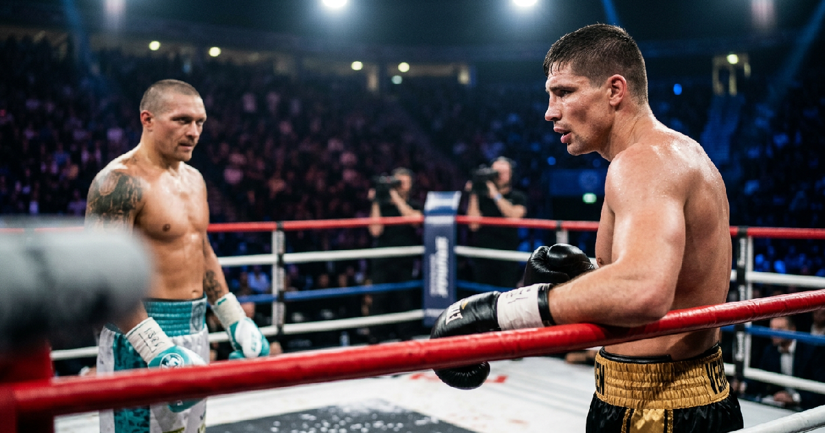János Finfera Discusses Rico Verhoeven Power Ahead of Potential Usyk Clash