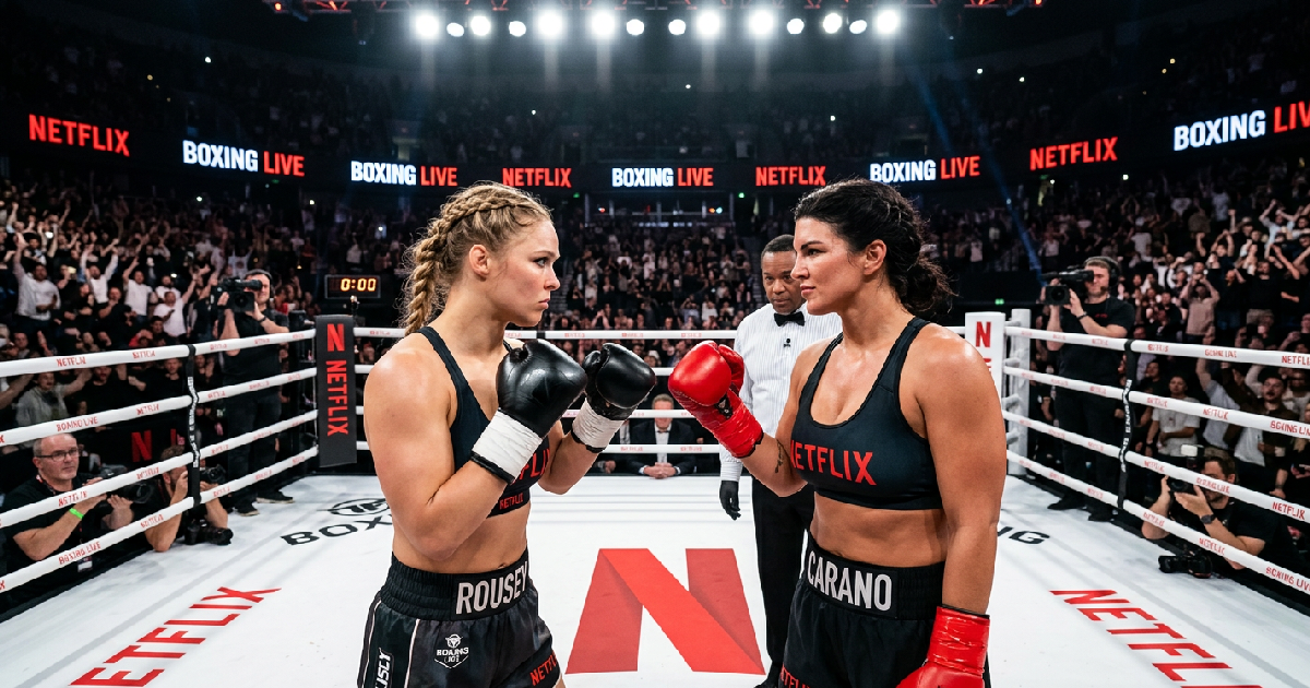 Netflix Expected to Host Reported Ronda Rousey and Gina Carano Boxing Match