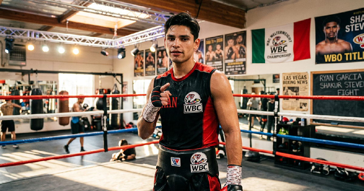 Ryan Garcia Targets Shakur Stevenson Fight at 140 lbs Following Conor Benn Talks