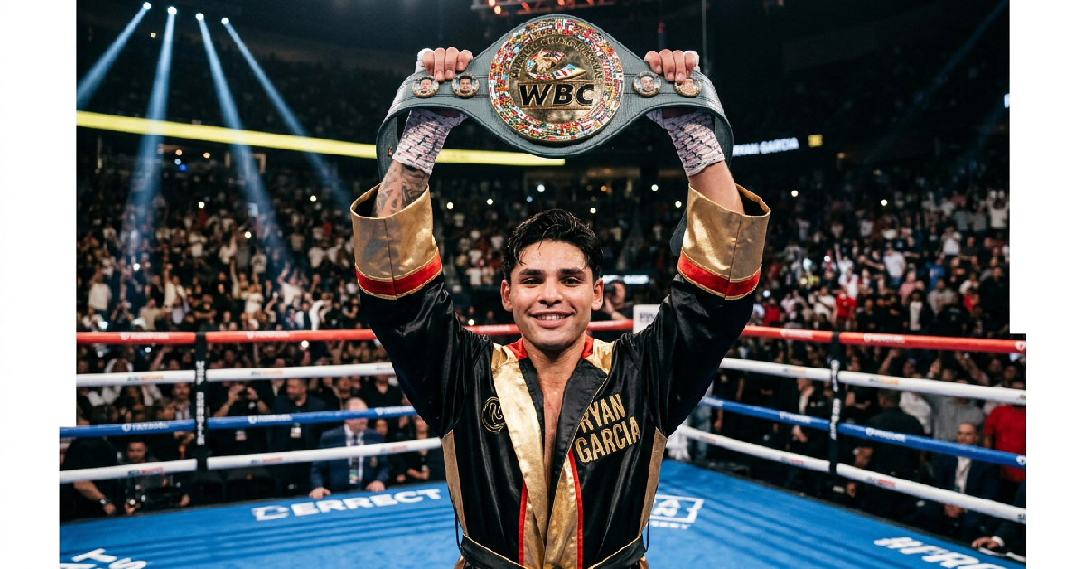 WBC Champion Ryan Garcia Declares Himself the New Face of Boxing