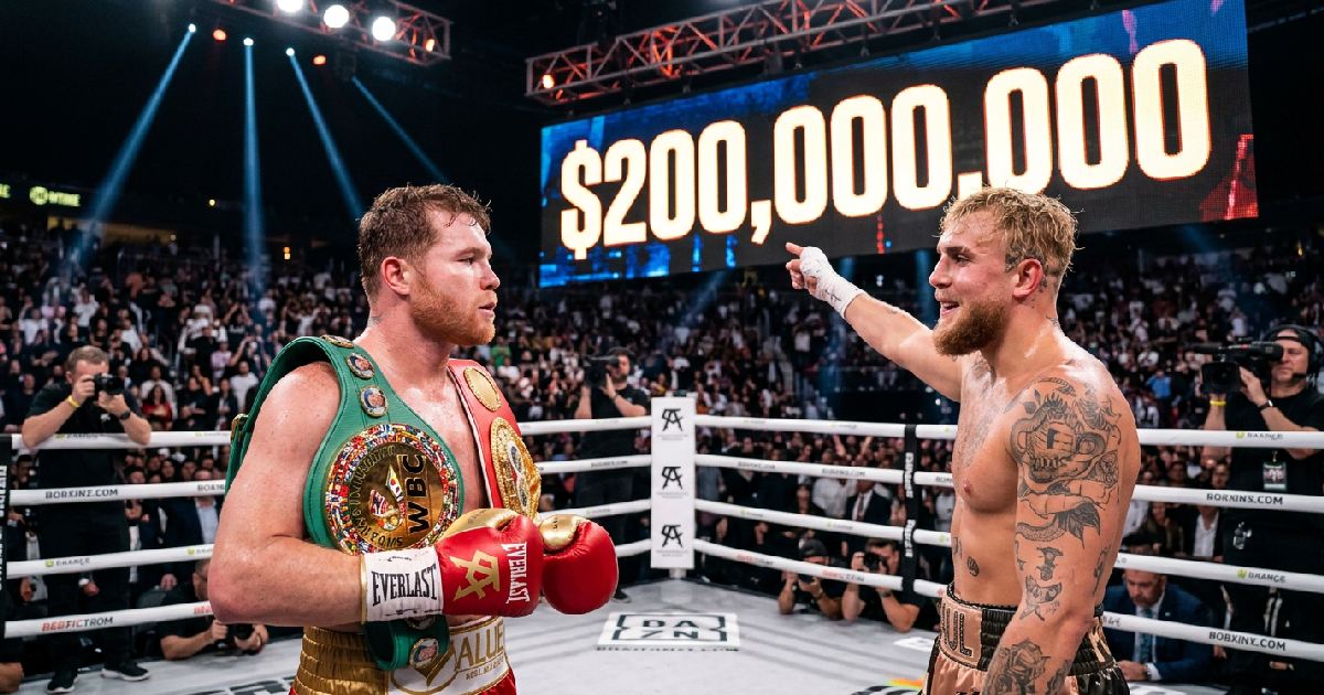 Saul "Canelo" Alvarez reportedly offered $200 million by Jake Paul for mega-fight 1 Saul "Canelo" Alvarez reportedly offered $200 million by Jake Paul for mega-fight