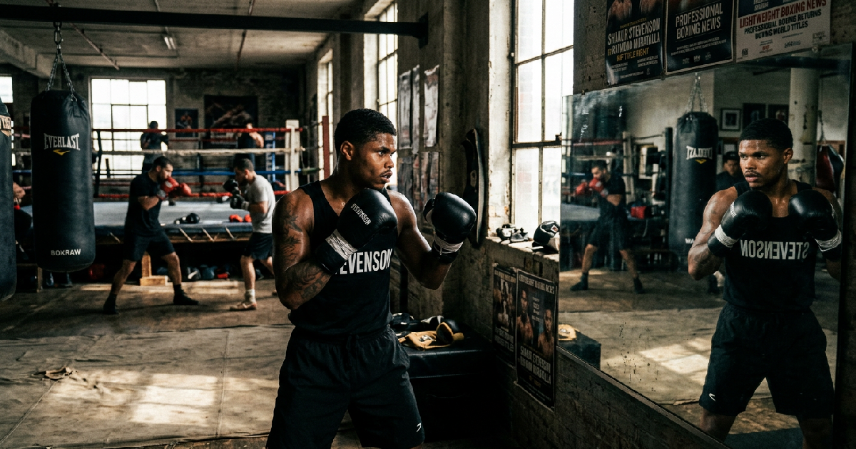 Shakur Stevenson Eyes Return to Lightweight for Raymond Muratalla Title Clash