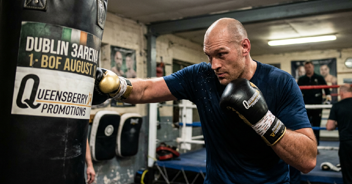 Tyson Fury signals heavyweight return with August 1 Dublin fight date