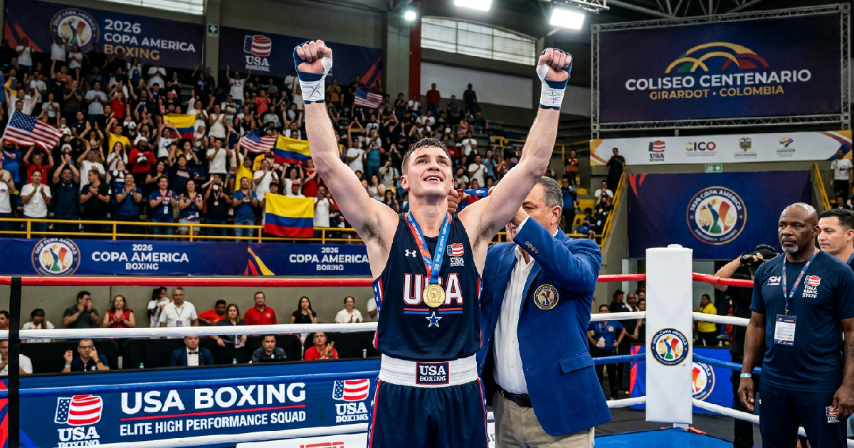 USA Boxing Elite High Performance Squad Claims Seven Wins on Day Four of 2026 Copa America
