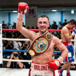 Andrew Moloney defeats Willibaldo Garcia for junior bantamweight championship