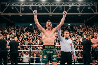 Chris Billam-Smith stops Ryan Rozicki in seventh round at Zuffa Boxing 7 5 Chris Billam-Smith stops Ryan Rozicki in seventh round at Zuffa Boxing 7
