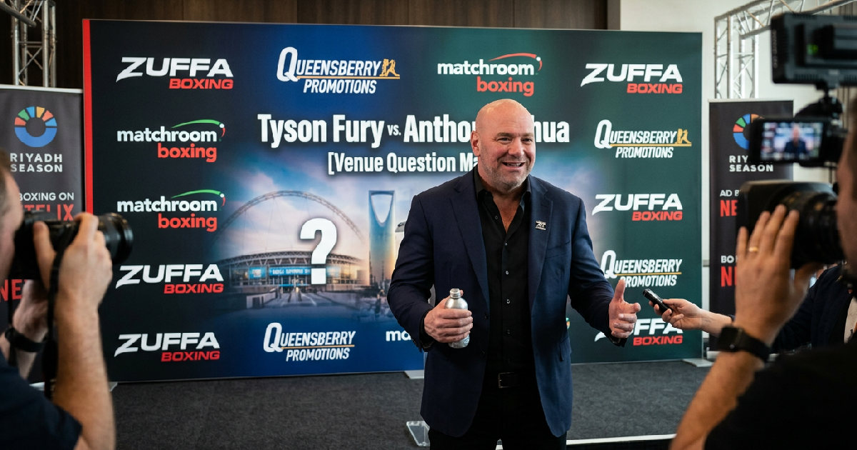 Dana White claims role in Tyson Fury-Anthony Joshua promotion 1 Dana White claims role in Tyson Fury-Anthony Joshua promotion