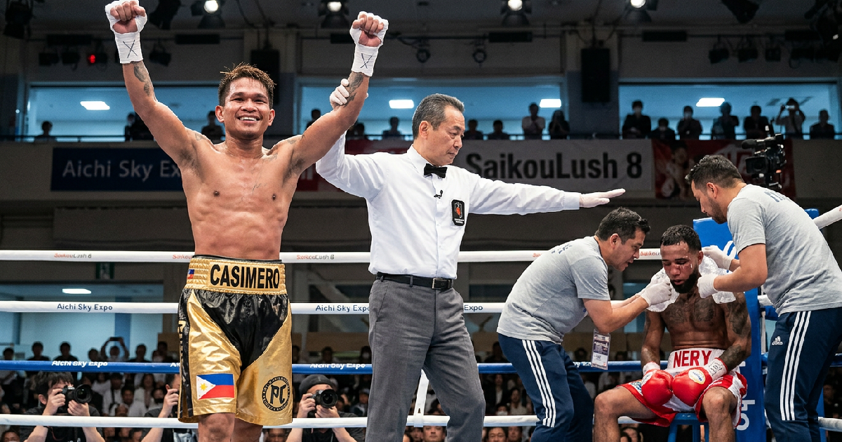 John Riel Casimero stops Luis Nery in fourth round at Aichi Sky Expo 1 John Riel Casimero stops Luis Nery in fourth round at Aichi Sky Expo