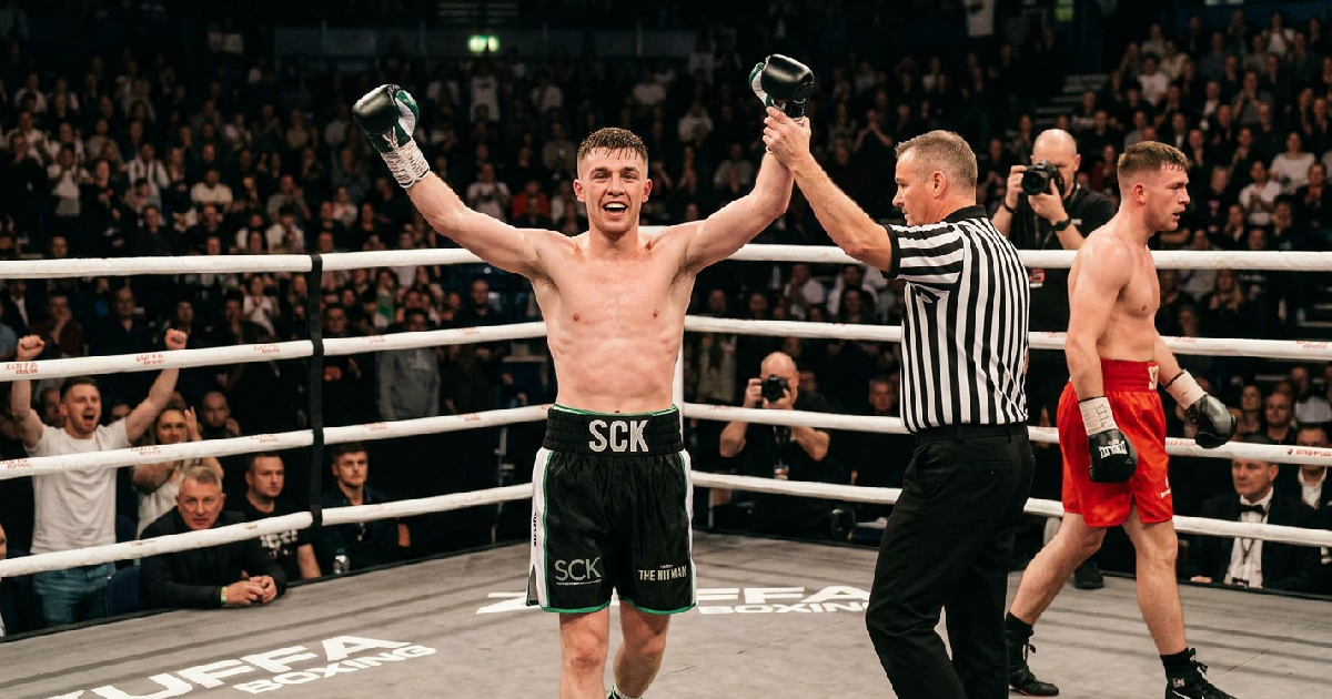 Stephen McKenna scores first-round TKO in Zuffa Boxing debut 1 Stephen McKenna scores first-round TKO in Zuffa Boxing debut