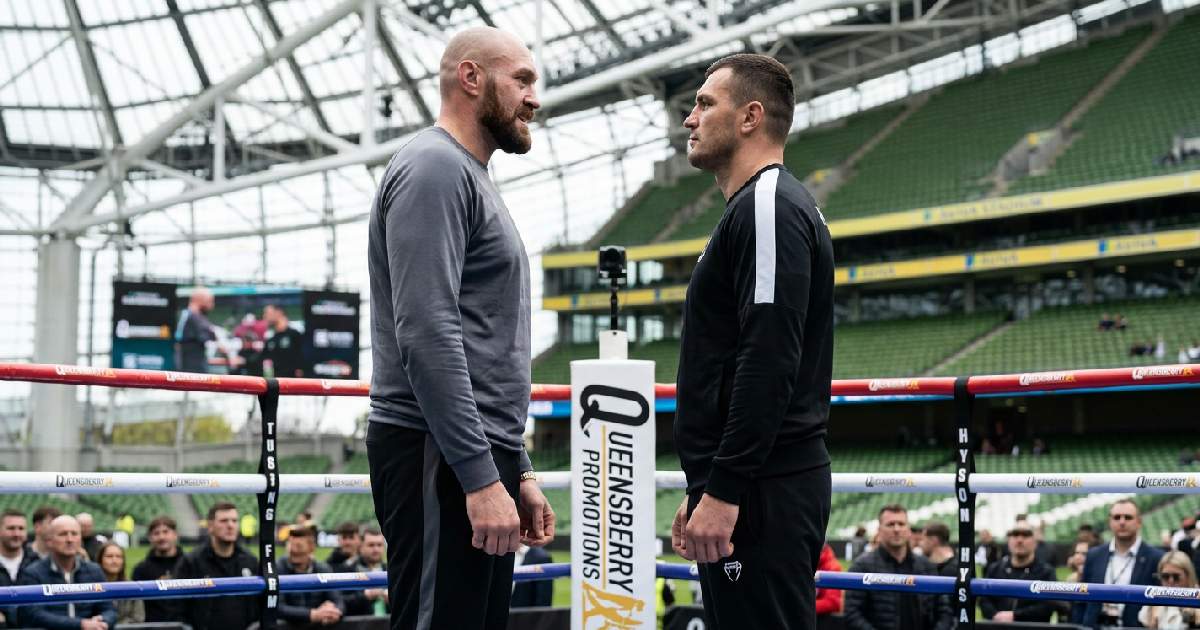 Tyson Fury targets Nelson Hysa for August 1 Dublin bout